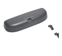 HUVNEXA Car Sunglasses Holder Case, for Volkswagen, for VW, for Touareg, 2018-2021 Glasses Storage Box Accessories Glasses Organizer Box(Deep Gray)