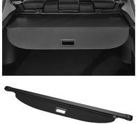 HUVNEXA Car Trunk Retractable Cargo Cover, for Mazda Cx-7 2007-2012 Rear Parcel Shelf Luggage Security Shield Shade Canvas Gloss Black Trunk Storage Bracket(BLACK for CX 70 2024 2025 Gloss Black)