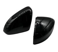 HUVNEXA Car Wing Mirror Covers 2Pcs Rear View Side Replacement Cover Cap, for Ford, for Fiesta Mk8 2018-2024 Left Right Car Mirror Cover Shell (Glossy Black)