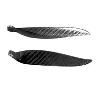 HUVNEXA Carbon Fiber Folding Propeller 2 Leaf RC Airplane Props Fixed Wing Model 9.5x5,10x6,11x6,11x8,12x6,13x7,13x8,14x8 Drone Replacement Propeller Blades(16x13)