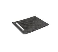 HUVNEXA Carbon Fiber Interior Car Sliding Shutters Cup Holder Roller Blind Cover Replacement, for VW, for Passat B6 B7 CC 3CD857503 Car Centre Console Cover(Carbon Fiber)