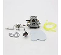 HUVNEXA Carburetor With Air Filter Spark Plug Primer Bulb Fuel Line, for, for Husqvarna, for 235 235E 236 240 240E Chainsaw 574719402 545072601 Chainsaw Air Filter