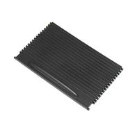 HUVNEXA Center Console Roller Blind, for Porsche, for CAYENNE, 2003-2010, Car Center Console Sliding Shutters Cover Center Console Shutter(BLACK)