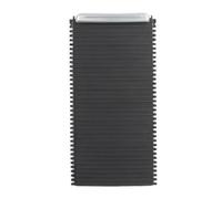 HUVNEXA Center Console Roller Blind, for VOLVO, XC60 V60 S60 S60L, Car Central Roller Shutter Cover Center Console Shutter(BLACK)
