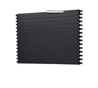 HUVNEXA Center Console Roller Blind Shutter Cover Rear+Front, for, X5 X6 E70 E71 07-14 Cup Holder Zipper Center Console Roller Blind Center Console Shutter(Black BACK-SECTION-B)