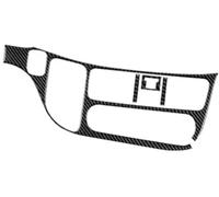 HUVNEXA Center Console Trim, for Odyssey 2005-2010 Central Control Air Vent Panel Decoration Cover Sticker Car Accessories Gear Shift Panel Sticker(Black Carbon Fiber Look)