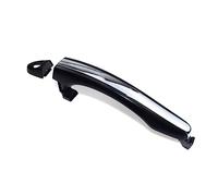 HUVNEXA Chrome Black Exterior Door Handles Front Rear Left Right, for Hyundai, Azera 2006 2007 2008 2009 2010 2011 826513L000 826523L000 Car Door Handle Cover(Front Left)