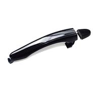 HUVNEXA Chrome Black Exterior Door Handles Front Rear Left Right, for Hyundai, Azera 2006 2007 2008 2009 2010 2011 826513L000 826523L000 Car Door Handle Cover(Rear Left or Right)