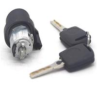 HUVNEXA COMPLETE LOCK SET IGNITION SWITCH LEFT DOOR LOCK BARREL CYLINDER, for Skoda, for Octavia, 2005-2008 1Z0837167C 6Y0898167E Car Door Lock Latch