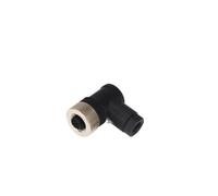 HUVNEXA Connector Type Inductive Proximity Switch Sensor Npn Pnp M12 Pluggable Serie Dc 6-36v Ac 90-220v Sensing Distance 2mm 4mm Optical Photoelectric Sensor(Connector L-m12)