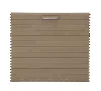 HUVNEXA Cup Holder Roller Blind Cover 1666803814 Center Console Slide Roller Blind Shutter Cover Replacement, for, GLE GLS GL Class M Center Console Shutter(BEIGE)