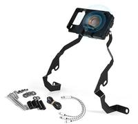 HUVNEXA Detachable Phone Holder, for RA1250, for Pan, for America 1250 S 2021 2022 Motorcycle GPS, for Smart, PHONE Windshield Navigation GPS Plate Bracket Adapt Holder Motorcycle Phone Mount(BLACK Wi
