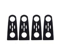 HUVNEXA Door Lock Damper, for Kia, Rio 3 2011-2016 2017 Buffer Soundproof Sound Insulation car door shock absorber Car Door Buffer