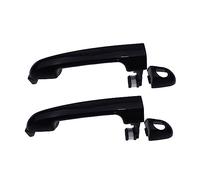 HUVNEXA Exterior Outside Door Handles 2007 2008 2009 2011 2012, for Hyundai,for Elantra, Front Rear 826512H000 826512H000CA 826612H000 Car Door Handle Cover(Front Pair 2 Keyhole)