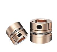 HUVNEXA Flexible Diaphragm Coupling D56l49 14mm to 30mm 8 Screw Larger Torque Step Servo Motor Coupler Spring Couplers(27x27)