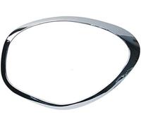 HUVNEXA For 51139813823 Headlight Trim Ring Left Chrome Headlight Trim Ring