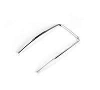 HUVNEXA For Buick, Lacrosse Car Sliding Shutters Cup Holder Roller Blind Cover Armrest Box Storage Box Strip Plating Trim Ring 2009-2013 Center Console Shutter(SILVER MODEL B)