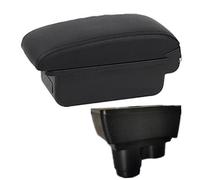 HUVNEXA For Dacia, for Duster 2019-2022 Car Armrest Box Car Armrest Center Console Storage Box With USB Accessories Car Armrest(BLACK A Black Line No Usb)