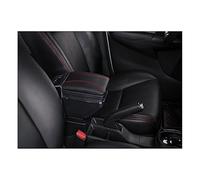 HUVNEXA For Dacia, for Duster 2019-2022 Car Armrest Box Center Console Storage Decoration Accessories With USB Car Armrest(BLACK A1 Black Red No Usb)