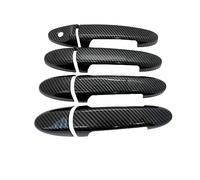 HUVNEXA for Ford, for Escape, for Mercury, for Mariner 2008-2012 Car Door Handle Cover Trim Set Scratchproof Chromium Styling Accessories Car Door Handle Cover(Carbon Fiber Set)