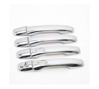 HUVNEXA for Ford, for Explorer, Sport 2016 2017 ABS Chrome Car Styling Accessories Side Door Handle Trim Sticker with, for Smart, Key Hole 8pcs/Set Car Door Handle Cover