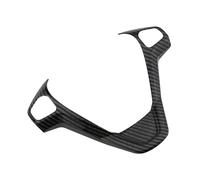 HUVNEXA For Ford, For Fiesta MK7 2009-2017, for Ecosport 2012-2017, Steering Wheel Panel Decoration Cover Trim Stickers Car Accessories Steering Wheel Decoration(2 holes)