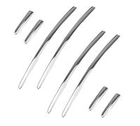 HUVNEXA for Ford, for Fusion, for Mondeo, 1.5T 2013-2016 8Pcs Stainless Steel Chrome Door Handle Stripe Cover Trim Car Door Handle Cover