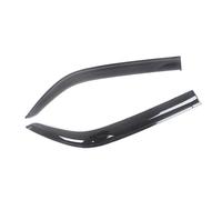 HUVNEXA For Ford, for Mustang, 1994-2021 Auto Side Window Wind Deflectors Visors Black Rain Guard Door Visor Vent Shades Dark Smoke Ventvisor Car Wind Deflector(For Mustang 12-14)
