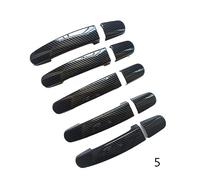 HUVNEXA for Ford, for Transit Custom, for Tourneo Accessories 2014 2017 2019 2020 Door Handle Cover Trim ABS Imitation Carbon Fiber Car Door Handle Cover(5)