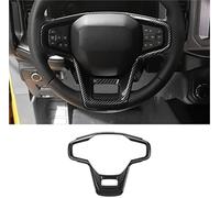 HUVNEXA For Jimen, for Ford Bronco 2021-2022 Steering Wheel Cover Trim Frame Sticker Steering Wheel Emblem Cover, Auto Interior Center