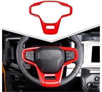 HUVNEXA For Jimen, for Ford Bronco 2021-2022 Steering Wheel Cover Trim Frame Sticker Steering Wheel Emblem Cover, Auto Interior Center