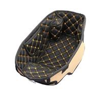 HUVNEXA , for LONGJIA, VMAX 300 V MAX VMAX300 Motorcycle Rear Trunk Cargo Protector Liner Compartment Pad Storage Box Mat Luggage Leather Motorcycle Top Box Liner(Black Yellow Line)