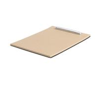 HUVNEXA For Magotan B6 B7, for Passat, CC Car Center Console Sliding Shutters Cup Holder Roller Blind Cover Replacement 3CD857503 Center Console Shutter(DARK BEIGE)