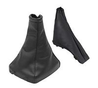 HUVNEXA for Opel, for Vauxhall Astra G 1998-2004 2000-2004 Handbrake Gear Shift Stick Boot Gaiter Gaitor Cover Pu Leather Coupe Car Gear Shift Knob Replacement