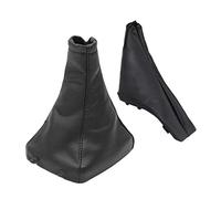 HUVNEXA for Opel, for Vauxhall Astra G 1998-2004 Coupe 2000-2004 Handbrake Gear Shift Stick Boot Gaiter Gaitor Cover Pu Leather Car Gear Shift Knob Replacement(Gear Gaiter Set)