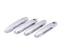 HUVNEXA for Toyota, Yaris 2007 2008 2009 2010 2011 Sedan ABS Chrome Side Door Handle Cover Trim Car Styling Auto Accessories Car Door Handle Cover