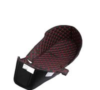 HUVNEXA ,for Xmax 300 400 X MAX 125 250 XMAX300 Motorcycle, for Seat, Storage Box Leather Rear Trunk Cargo Luggage Liner Protector Pad Motorcycle Top Box Liner(Black A Red Line)
