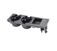 HUVNEXA Front Center Double Hole Console Storage Beverage Box Coin Cup Holder, for, E46 3 Series 323i 98-06 Car Styling 51168217953 cup holder for car Car Cup Holder(Carbon Fiber 1 Set)