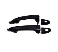 HUVNEXA Front Rear Left Right Exterior Door Handles, for Kia, Spectra 2004 2005 2006 2007 2008 2009 82650-2F000 82670-2F000 83660-2F000 Car Door Handle Cover(Front Pair)