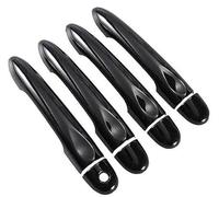 HUVNEXA Glossy Black Car Door Handle Cover, for Renault, for Captur | Kaptur, for Samsung, QM3 2013-2020