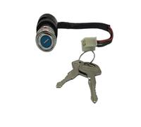 HUVNEXA Ignition Barrel, for 125cc GN 125 Electric Spare Parts Motorcycle Scooter GN125 6 Wire Line Ignition Switch Power Door Lock Set Ignition Barrel Switch Car Door Lock Latch
