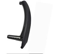 HUVNEXA LHD Car Styling Right Left Inner Door Panel Handle Pull Trim Cover Auto Interior Accessories, for BMW, E70 X5 E71 E72 X6 SAV Door Card Pull Handle for Car(Black CF-Right)