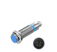 HUVNEXA M18 Connector Inductive Proximity Sensor Npn Pnp M12 4pins Plug-in Series Flush Distance 5mm 8mm 10-30v Dc Metal Switch Optical Photoelectric Sensor(5mm Dc 3-wire Npn Nc)