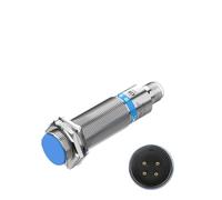 HUVNEXA M18 Connector Inductive Proximity Sensor Npn Pnp M12 4pins Plug-in Series Flush Distance 5mm 8mm 10-30v Dc Metal Switch Optical Photoelectric Sensor(5mm Ac 2-wire Nc)