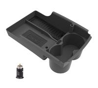 HUVNEXA Model S/X Wireless Charger QI Wireless Phone Charging Pad Car Center Console Storage Cup Holder, for, for Tesla, Model X/S 2017 2018 2019 Car Wireless Charger