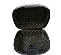 HUVNEXA Motorcycle,for SHAD SH37 SH44 SH 37 44 Trunk Cargo Liner Protector, for Seat, Bucket Pad Storage Box Mat Leather Accessories Motorcycle Top Box Liner(Black SH37)
