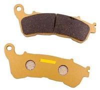 HUVNEXA Motorcycle Front Rear Brake Pads, for H XL700 XL700V Transalp 3piston front caliper front rear wheels XL 700 CBF1000 CBF 1000 Motorcycle Brake Pad Set(BLACK 1pair Ceramic Front)