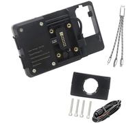 HUVNEXA Motorcycle Phone Mount, for Cyclone RT3 RT 3 Expansion Stand Multifunction Crossbar GPS Navigation Bracket USB Wireless Charging Bike Mobile Holder(BLACK USB 22mm Clip)