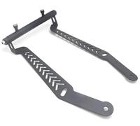 HUVNEXA Motorcycle Phone Mount, for Cyclone RT3 RT 3 Expansion Stand Multifunction Crossbar GPS Navigation Bracket USB Wireless Charging Bike Mobile Holder(BLACK 22mm Stand)