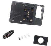 HUVNEXA Motorcycle Phone Mount, for Cyclone RT3 RT 3 Expansion Stand Multifunction Crossbar GPS Navigation Bracket USB Wireless Charging Bike Mobile Holder(BLACK Wireless 22mm Clip)